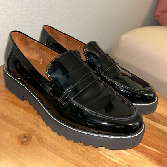 Franco Sarto Black Cassandra Loafer - Picture 3 of 5